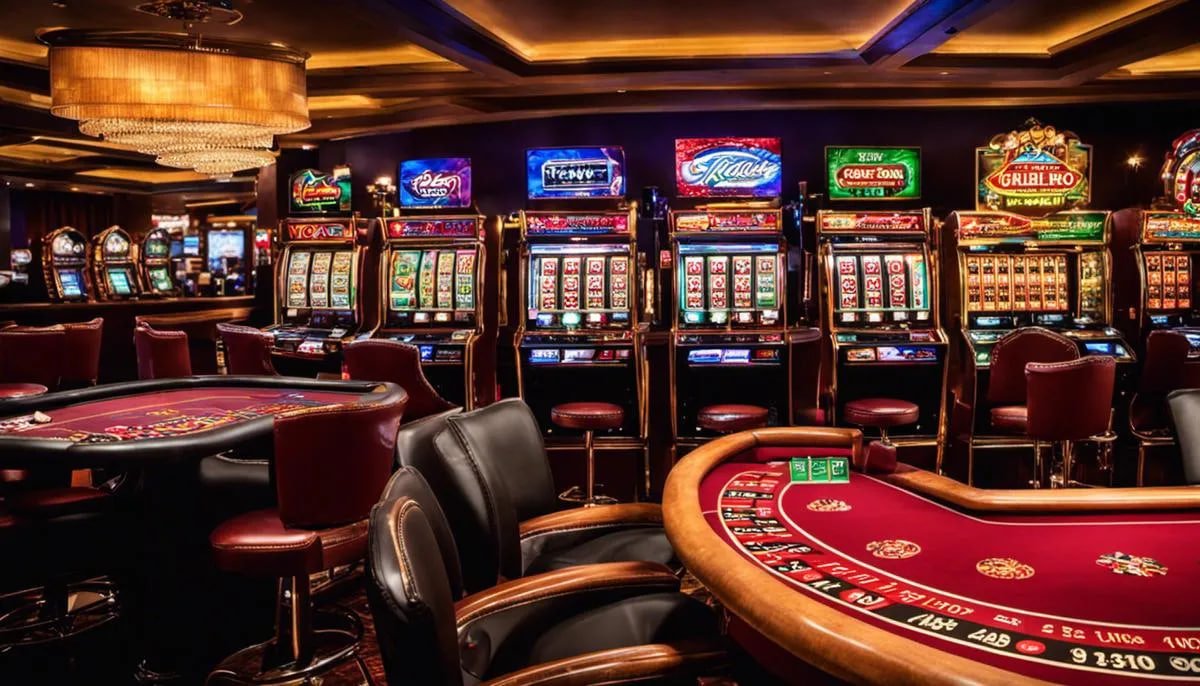 Antarmuka aplikasi mobile joyslot menampilkan live dealer tables dan menu sportsbook